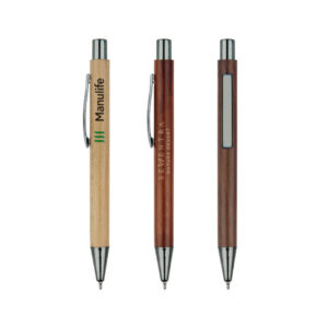 SILVERLEAF - Wood Ball Gel Pen