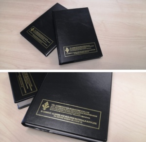 Gold Hot Stamp Diaries